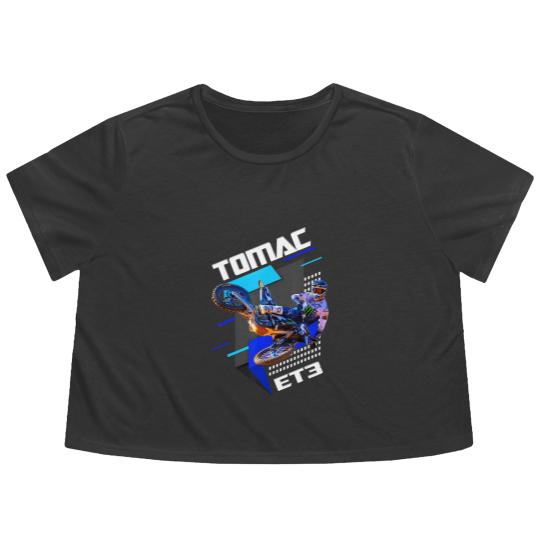 Discover eli et3 tomac Flowy Cropped Tees