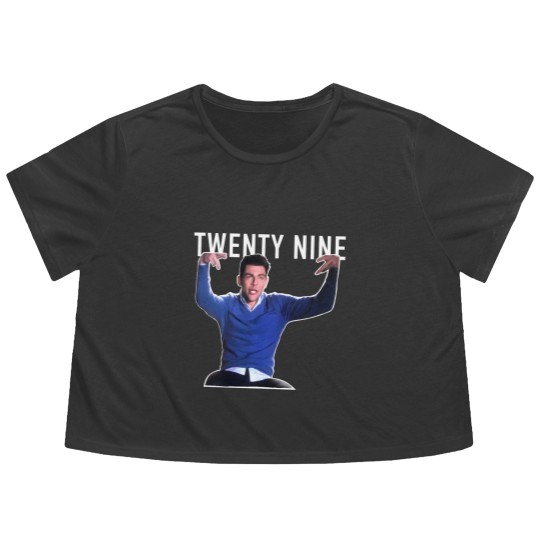 Discover Schmidt New Girl 29 Flowy Cropped Tees
