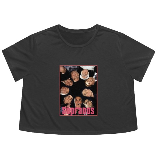 Discover SOPRANOS Flowy Cropped Tees