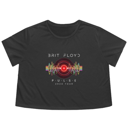 Discover Brit Floyd Pulse 2024 Tour Flowy Cropped Tees