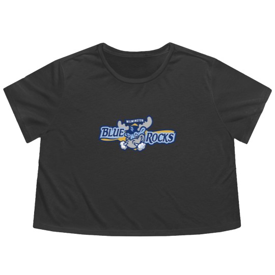 Discover Wilmington Blue Rocks Sport Clubs Flowy Cropped Tees