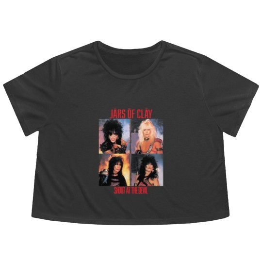 Discover Jars Of Clay- Shout At The Devil- Mtley Flowy Cropped Tees