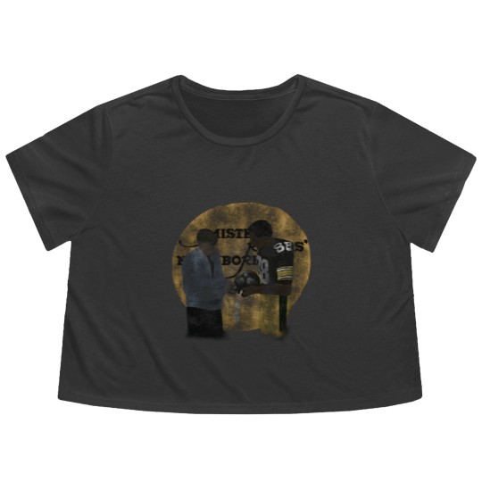 Discover Mister Rogers’ and Lynn Swann Flowy Cropped Tees