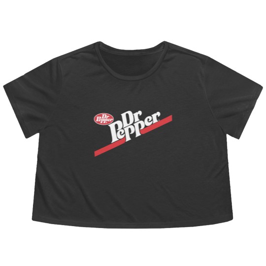 Discover 2000s Dr Pepper Flowy Cropped Tees