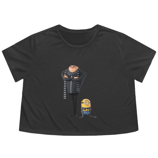 Discover Gru and Gru's Minion Flowy Cropped Tees