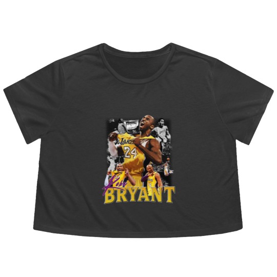 Discover Kobe Bryant Flowy Cropped Tees, Vintage Kobe Bryant Flowy Cropped Tees