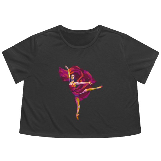 Discover Misty Copeland Ballerina Flowy Cropped Tees
