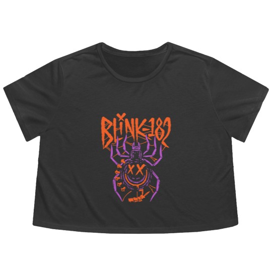 Discover Halloween Blink spider 182 Flowy Cropped Tees