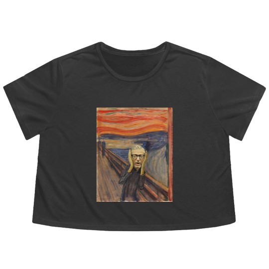 Discover The Goldblum Scream - Jeff Goldblum - Flowy Cropped Tees
