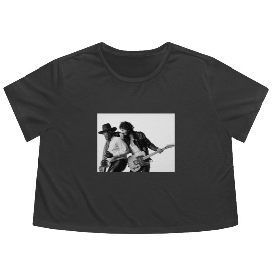 Discover Born To Run Flowy Cropped Tees