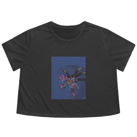 Discover Its Hydreigon Time Graphic Flowy Cropped Tees