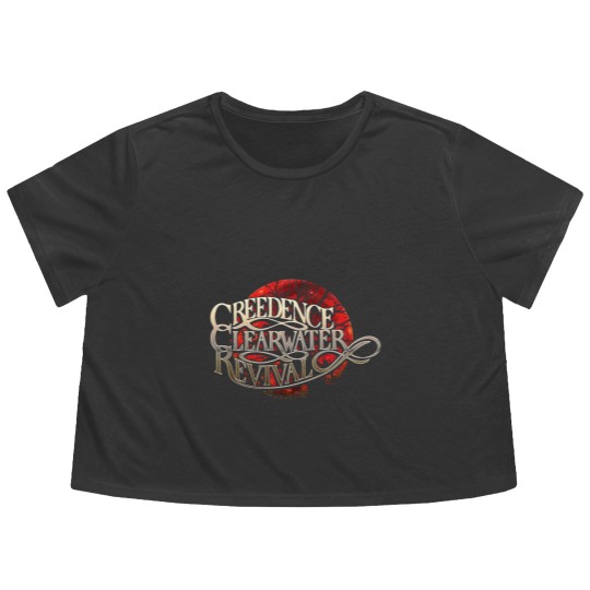 Discover Creedence Clearwater Revival Flowy Cropped Tees