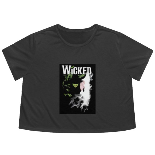 Discover Wicked Broadway Musical Flowy Cropped Tees