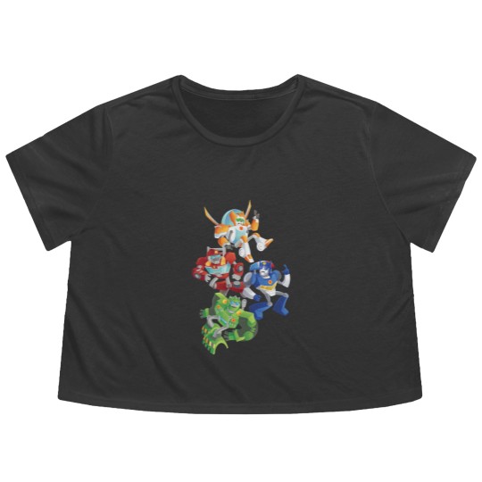 Discover Rescue Bots Fall to the Rescue Classic Flowy Cropped Tees.png Flowy Cropped Tees