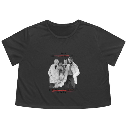 Discover Tortured Poets Department x Dead Poets Society - TTPD - Unisex Flowy Cropped Tees