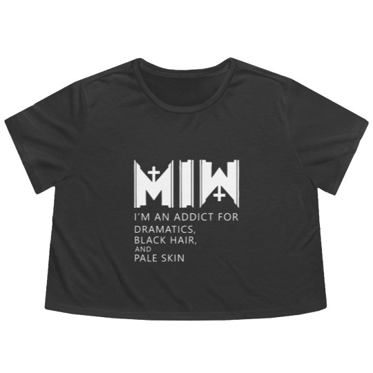 Discover MIW - Quote Flowy Cropped Tees
