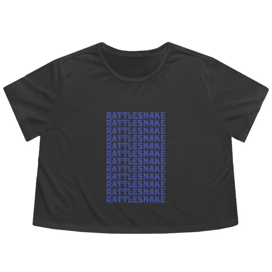 Discover King Gizzard Rattlesnake 1 Flowy Cropped Tees