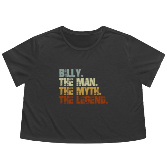 Discover Billy The Man The Myth The Legend - Billy - Flowy Cropped Tees