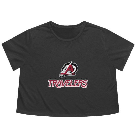 Discover Arkansas Travelers Flowy Cropped Tees