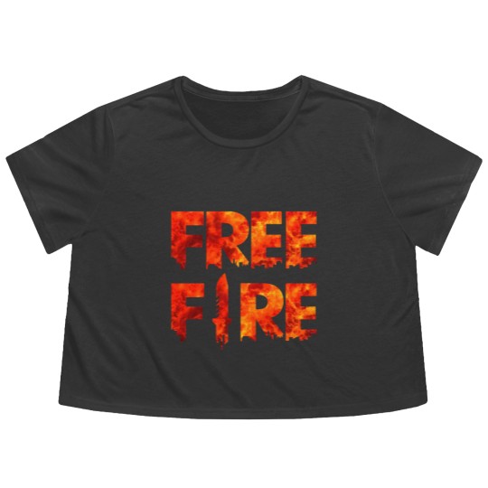 Discover Garena Free Fire Flowy Cropped Tees