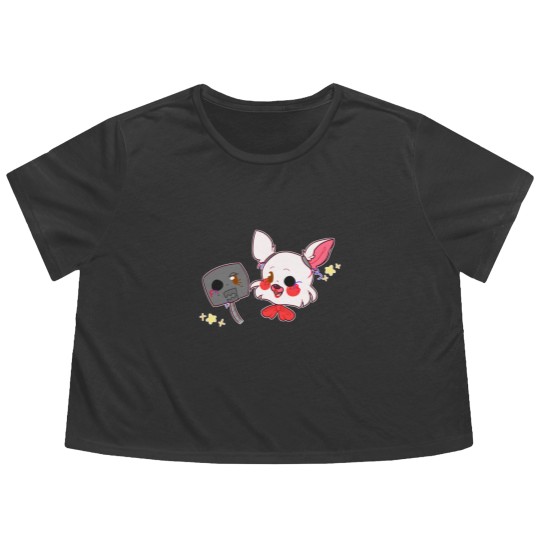 Discover Toony Mangle - Fnaf - Flowy Cropped Tees