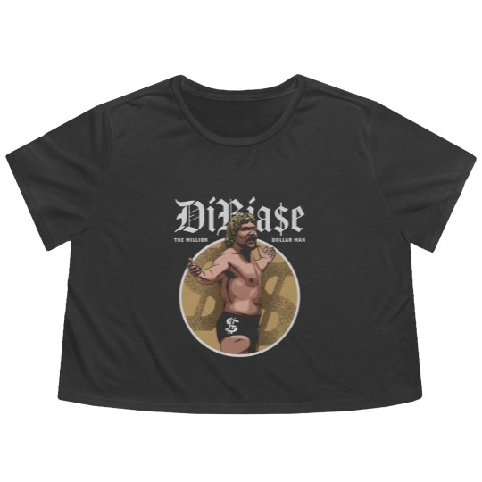 Discover Ted DiBiase Million Dollar Man Pose Flowy Cropped Tees