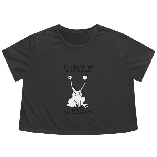 Discover Daniel Johnston - Hi, How Are You Flowy Cropped Tees