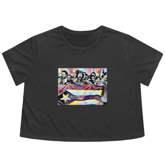 Discover Young Lords Of New York Active Flowy Cropped Tees