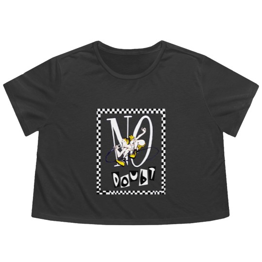 Discover No Doubt Funny Rock Band Arts - Copy Flowy Cropped Tees