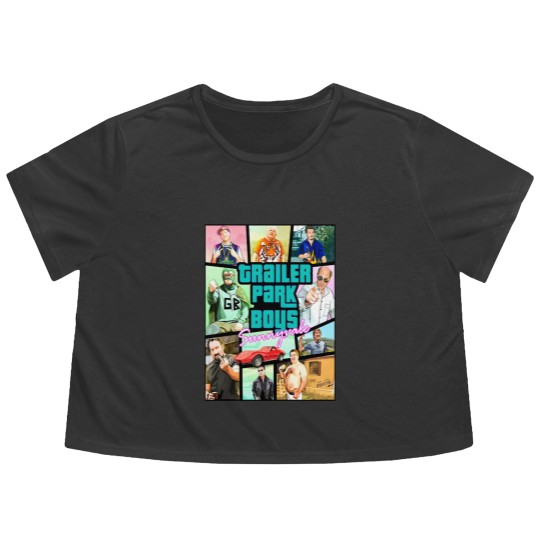 Discover trailer park biys Flowy Cropped Tees