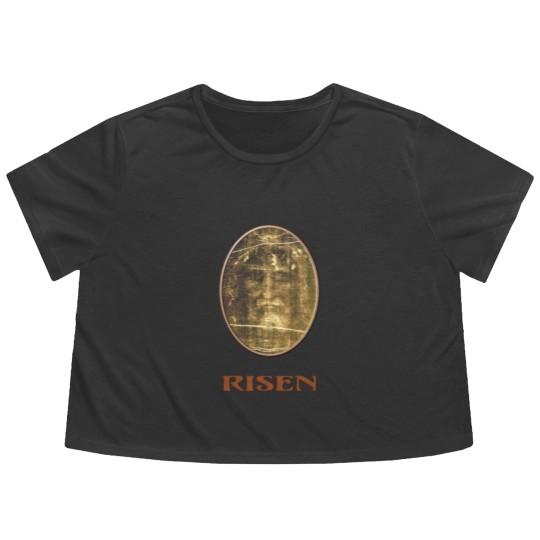 Discover Shroud of Turin Flowy Cropped Tees