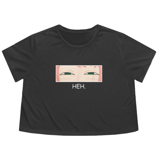 Discover Emotion Heh Cute Anya Funny Flowy Cropped Tees
