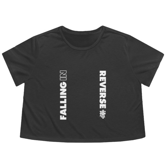 Discover Falling In Reverse Reaper  Merchandise Flowy Cropped Tees