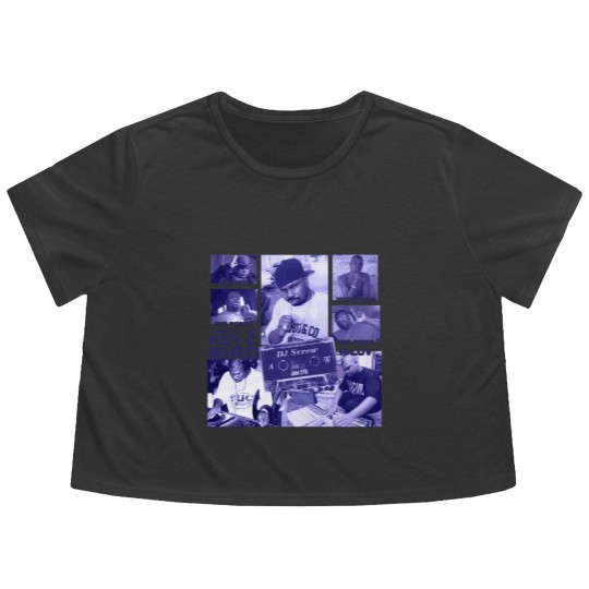Discover Screwston Houston Texas Rap Legends DJ Screw Big Pokey Big Moe Bang Screw Flowy Cropped Tees