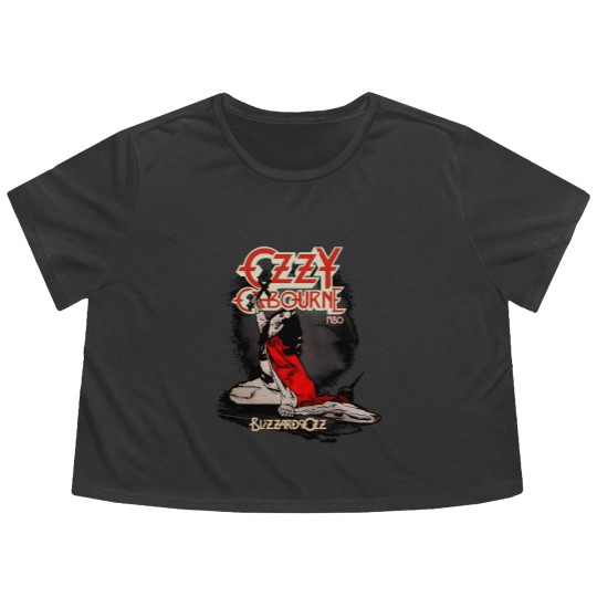 Discover best band ozzy ozbourne  Classic Flowy Cropped Tees