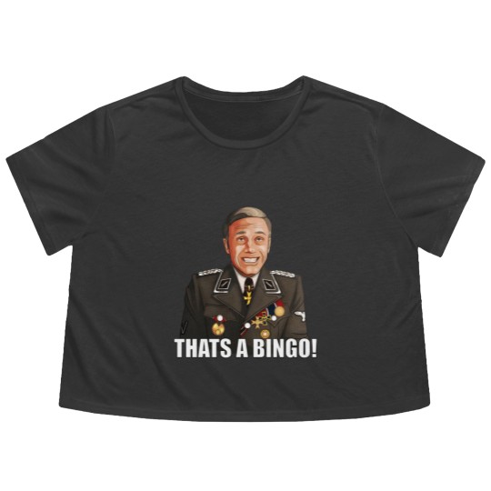 Discover Thats a BINGO Flowy Cropped Tees
