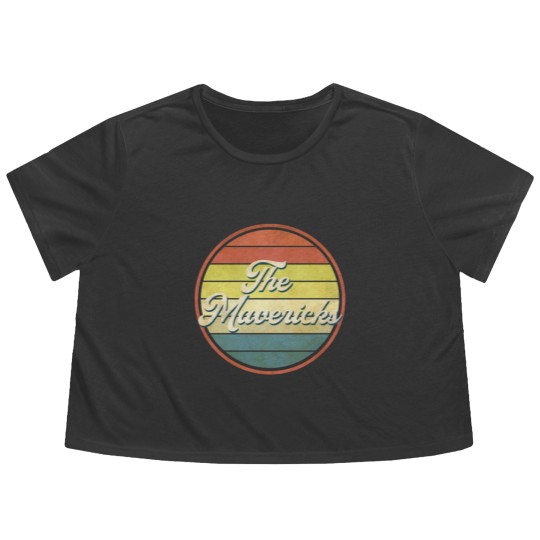 Discover vintage vibes the mavericks - Mavericks - Flowy Cropped Tees