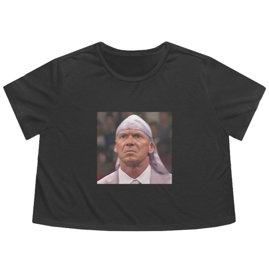 Discover Vince Mcmahon Durag Wrestling Fan Flowy Cropped Tees