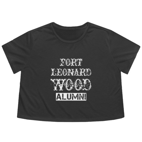Discover Fort Leonard wood alumni Flowy Cropped Tees