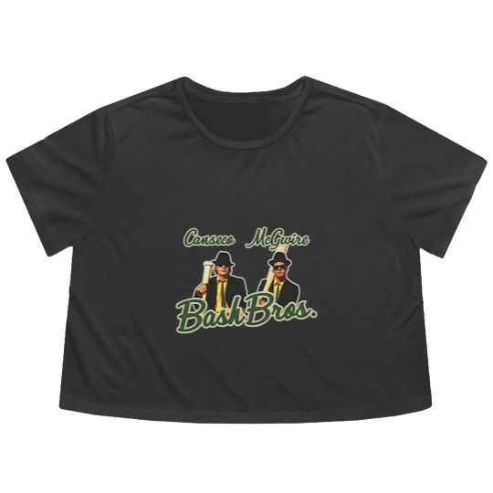 Discover Bash Brothers teas Flowy Cropped Tees