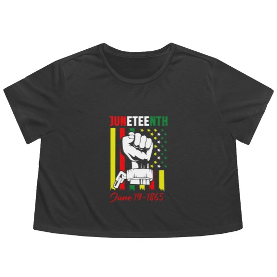 Discover juneteenth - Juneteenth - Flowy Cropped Tees