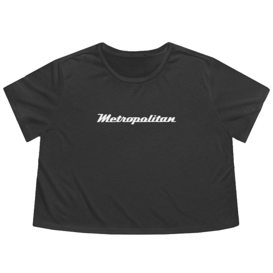 Discover Nash "Metropolitan" script Flowy Cropped Tees