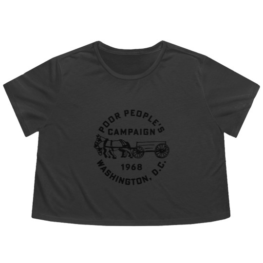 Discover Poor People's Campaign Flowy Cropped Tees