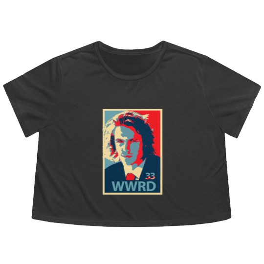 Discover What would Riggins do Flowy Cropped Tees