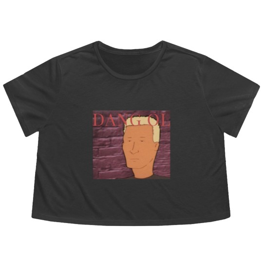 Discover Dang Ol Boomhauer Flowy Cropped Tees