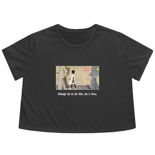 Discover Ruby Bridges Black History Month Flowy Cropped Tees, Civil Rights Flowy Cropped Tees