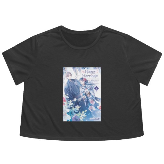Discover My Happy Marriage PosterMy Happy Marriage Poster Flowy Cropped Tees
