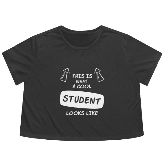 Discover Student - Student - Flowy Cropped Tees