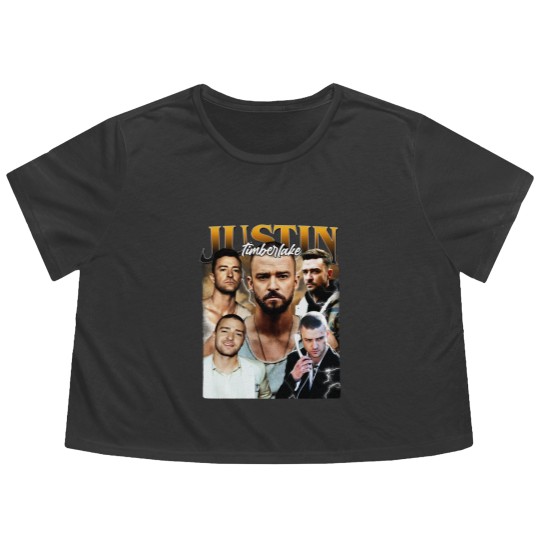Discover Justin Timberlake Flowy Cropped Tees