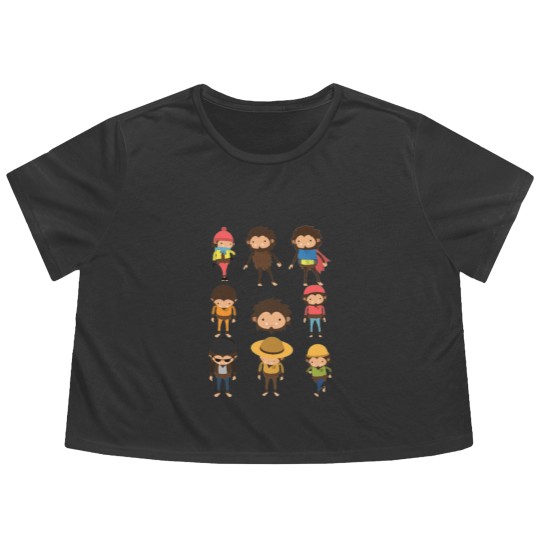 Discover Sneaky Sasquatch Poster Flowy Cropped Tees